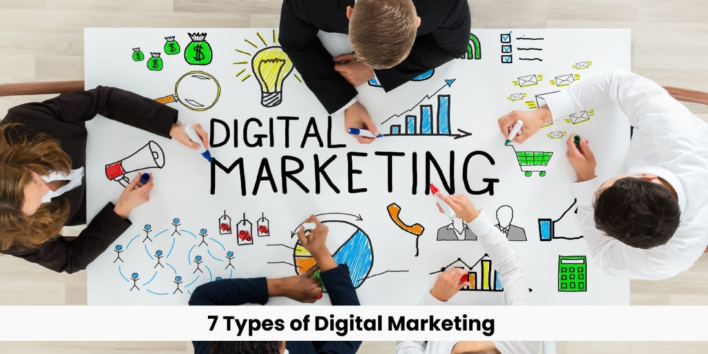 7 Types of Digital Marketing: Which One Is Right for Your Business?